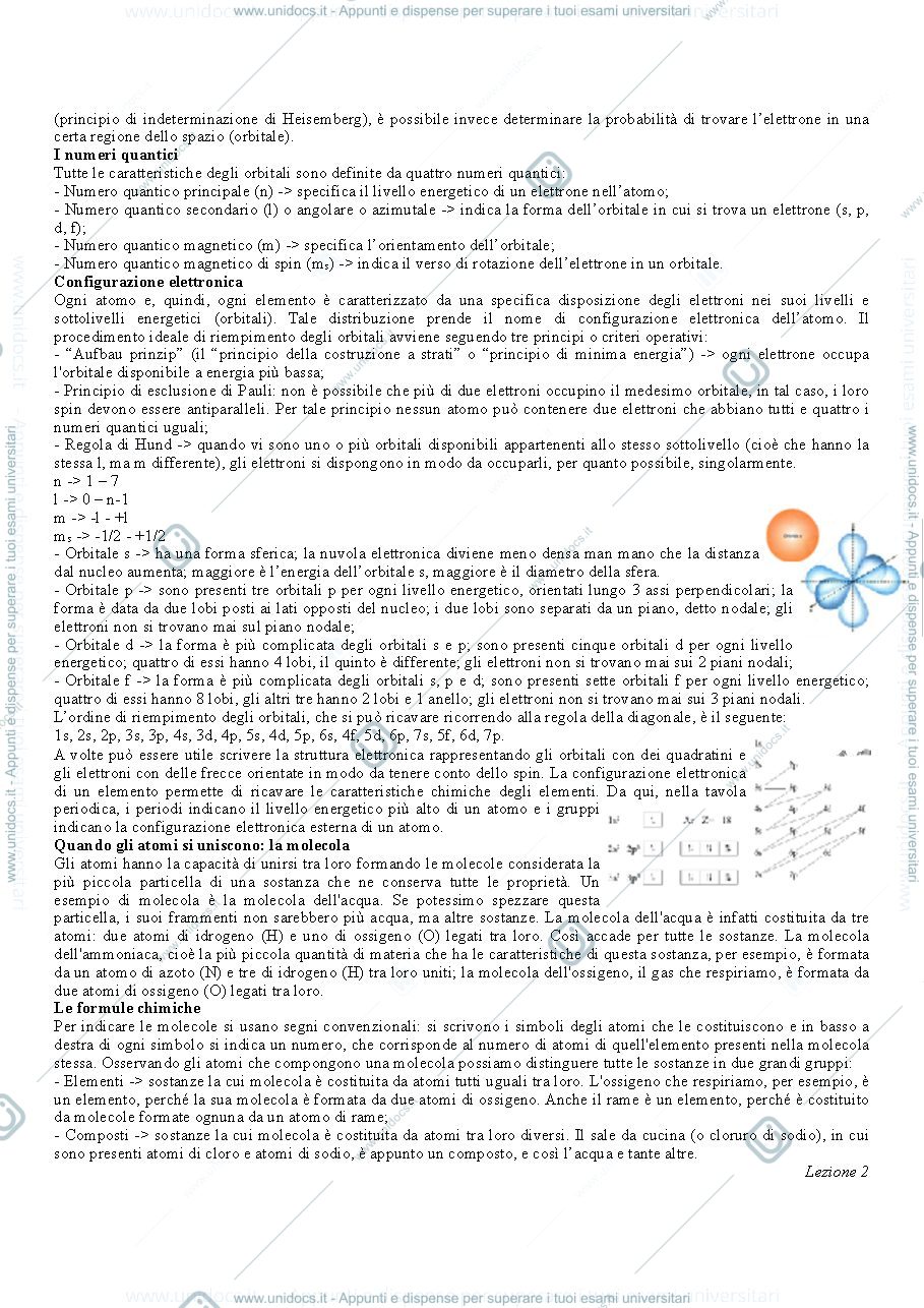 Anteprima pagina 3 — Riassunti programma di chimica