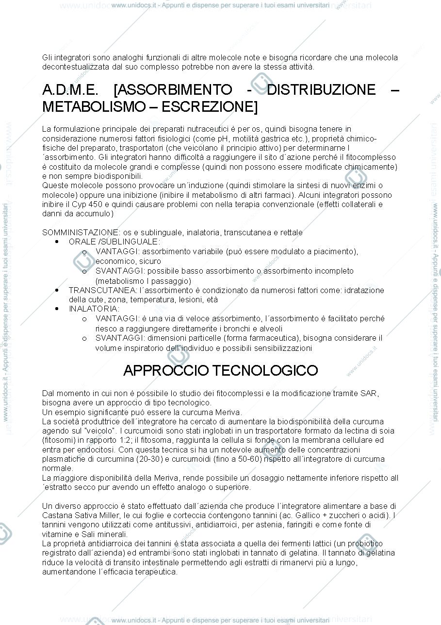 Anteprima pagina 2 — nutraceutica appunti
