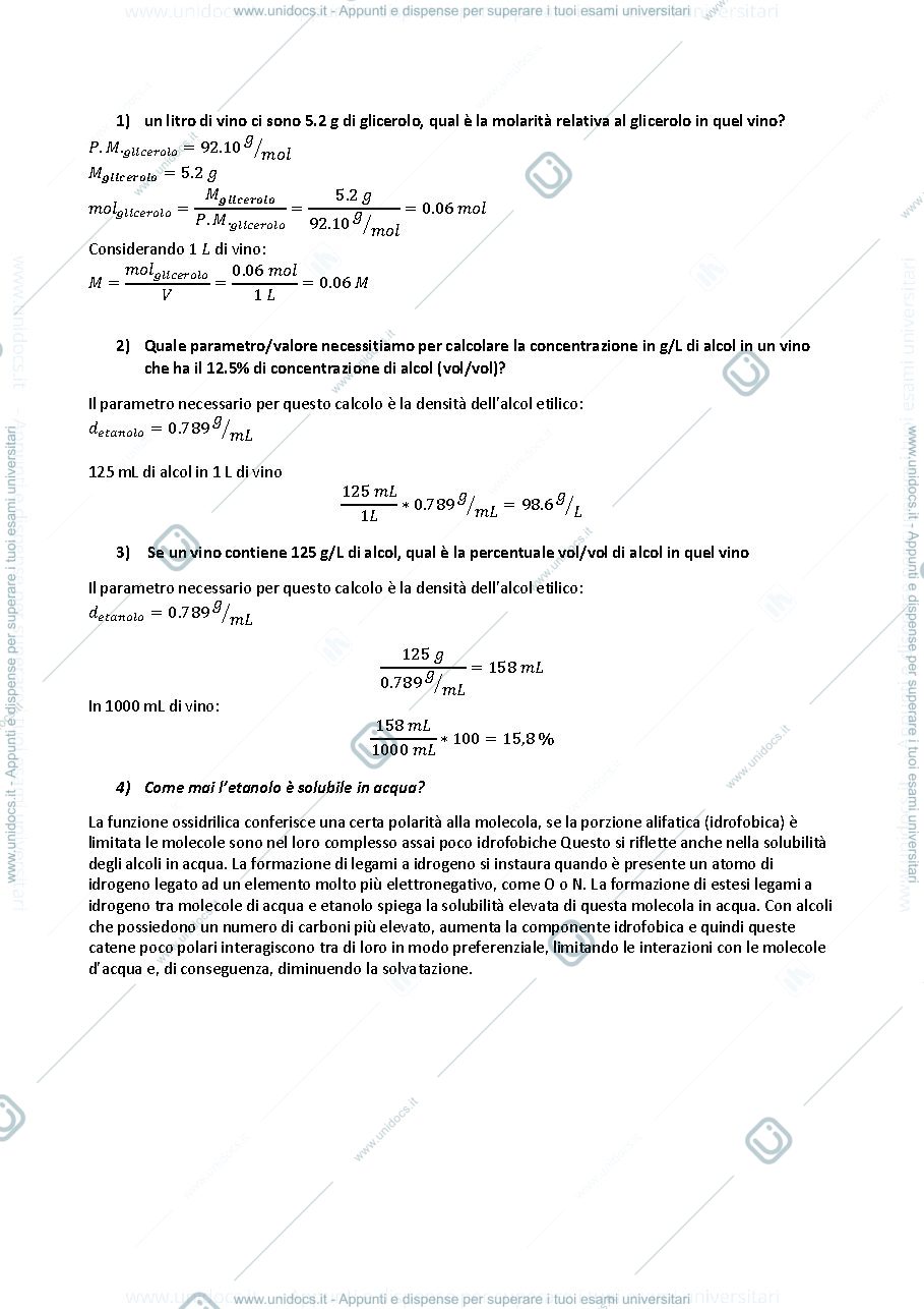 Anteprima pagina 1 — Chimica enologica