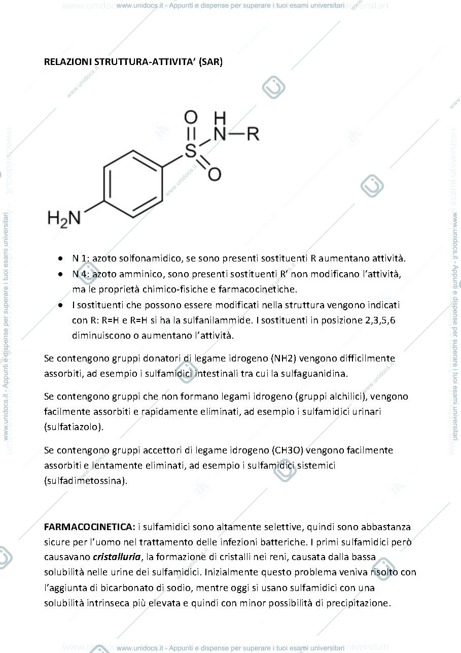 Anteprima pagina 3 — Appunti di chimica farmaceutica e tossicologica 1