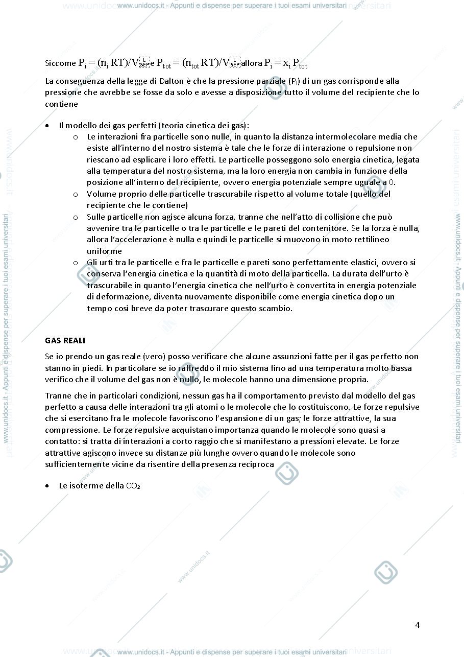 Anteprima pagina 4 — Chimica Fisica 1