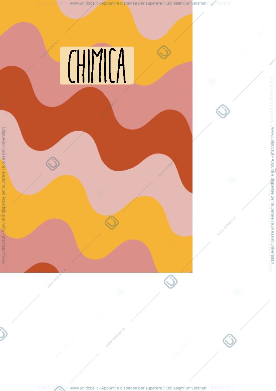 Anteprima pagina 1 — prima lezione di chimica