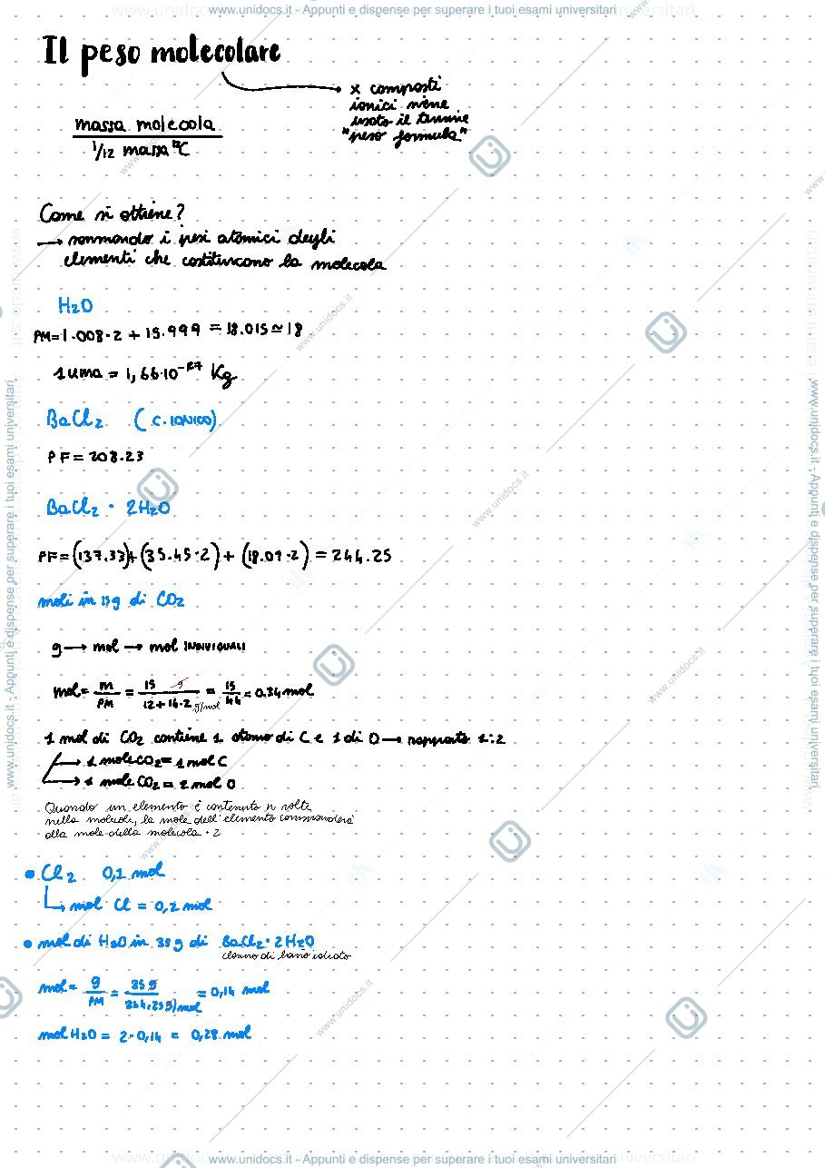 Anteprima pagina 3 — prima lezione di chimica