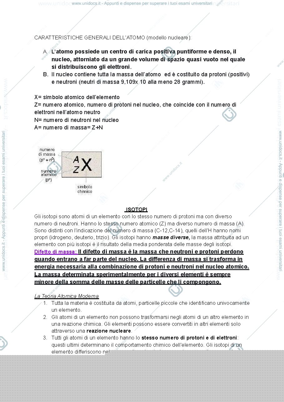 Anteprima pagina 3 — chimica generale e inorganica