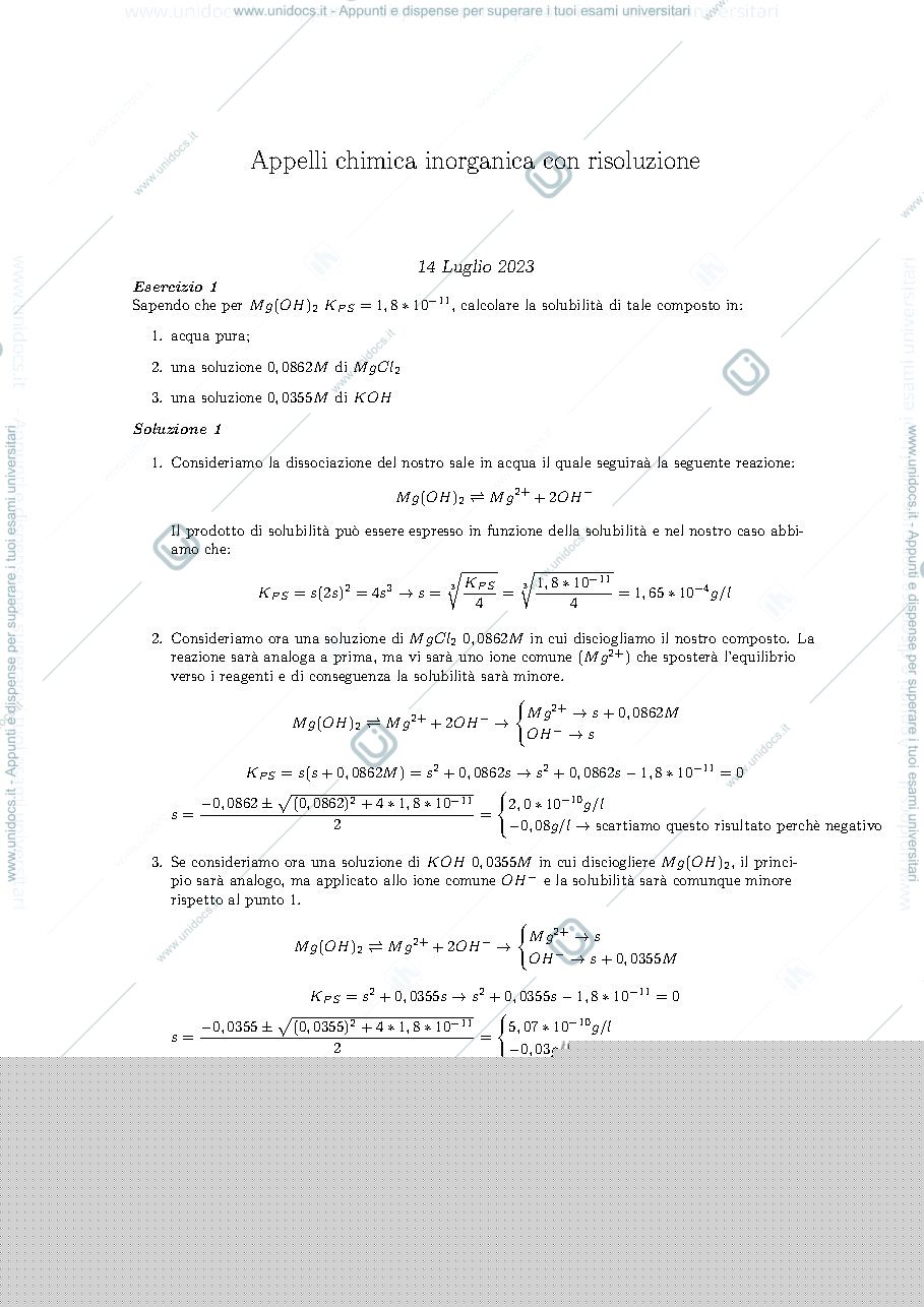 Anteprima pagina 2 — Esercizi svolti appelli passati 