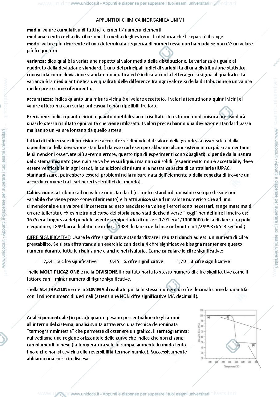 Anteprima pagina 2 — Appunti di Chimica Inorganica modulo I