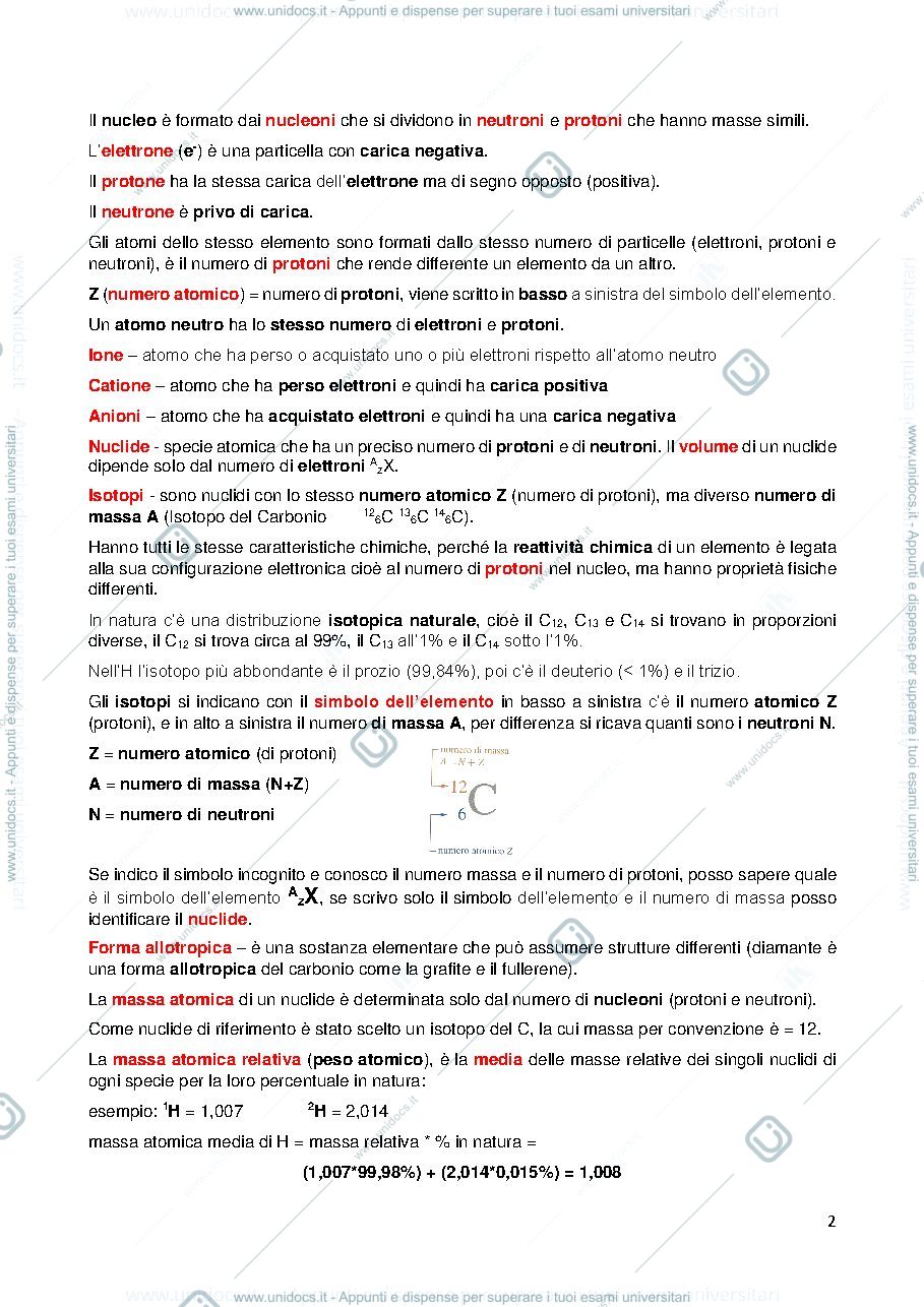 Anteprima pagina 2 — Chimica inorganica per corso di laurea in Viticoltura e enologia