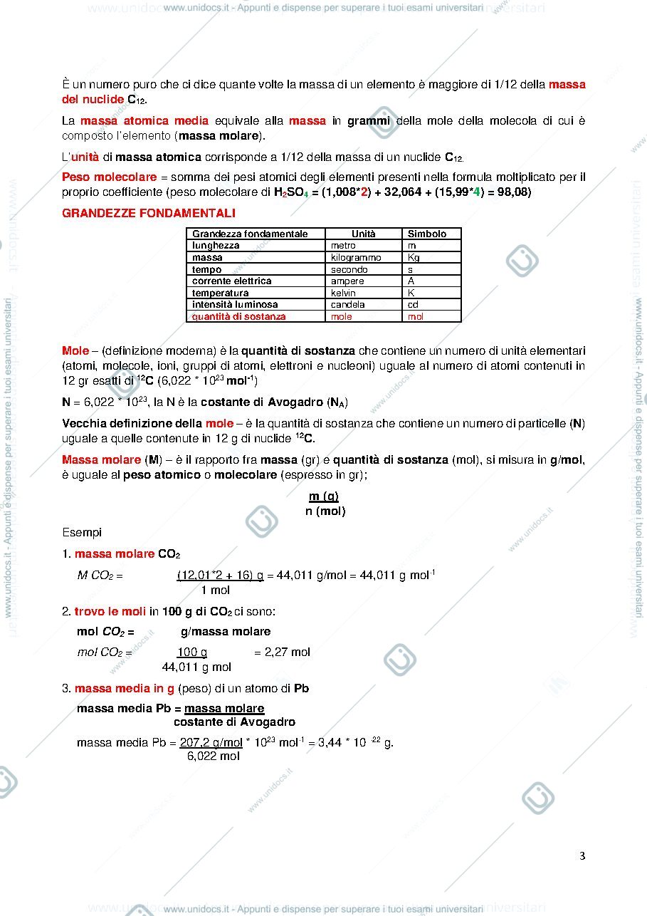 Anteprima pagina 3 — Chimica inorganica per corso di laurea in Viticoltura e enologia