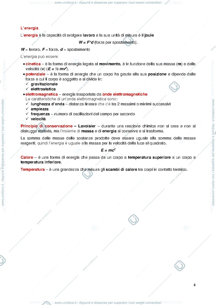 Anteprima pagina 4 — Chimica inorganica per corso di laurea in Viticoltura e enologia