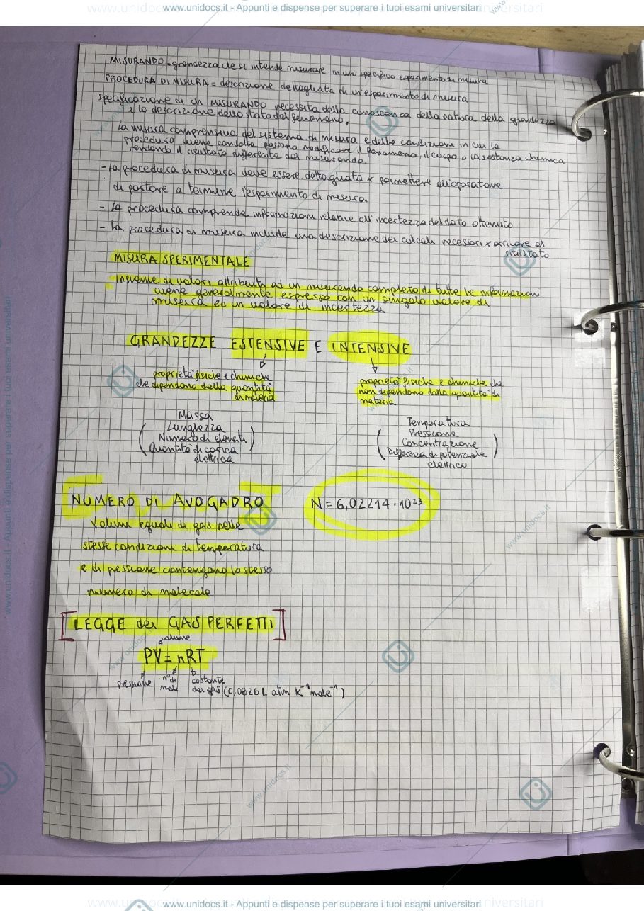 Anteprima pagina 1 — chimica generale