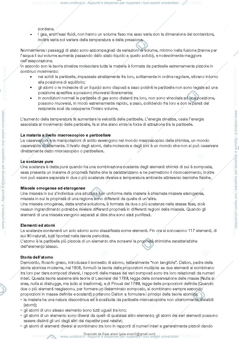 Anteprima pagina 2 — chimica generale