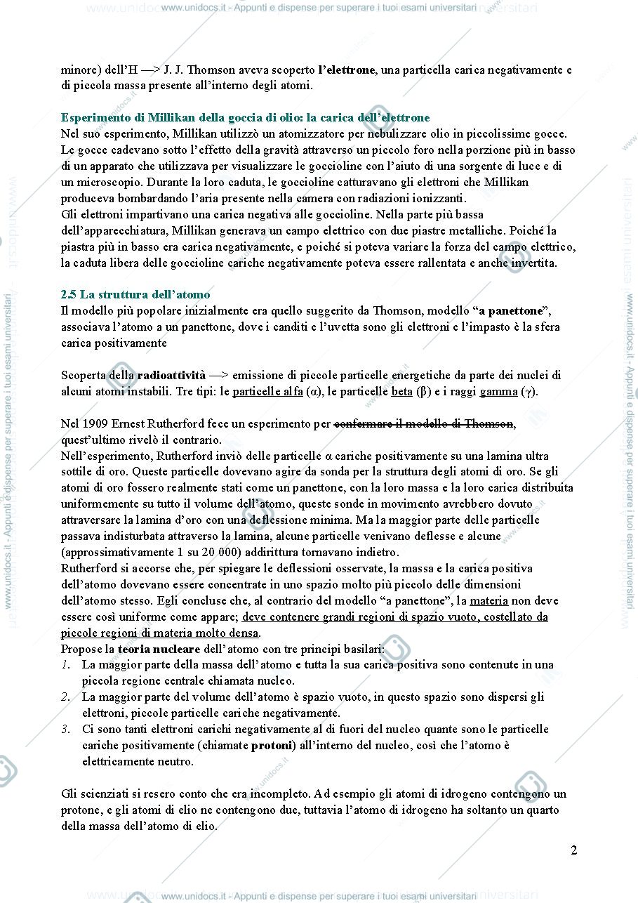 Anteprima pagina 2 — Chimica inorganica e generale