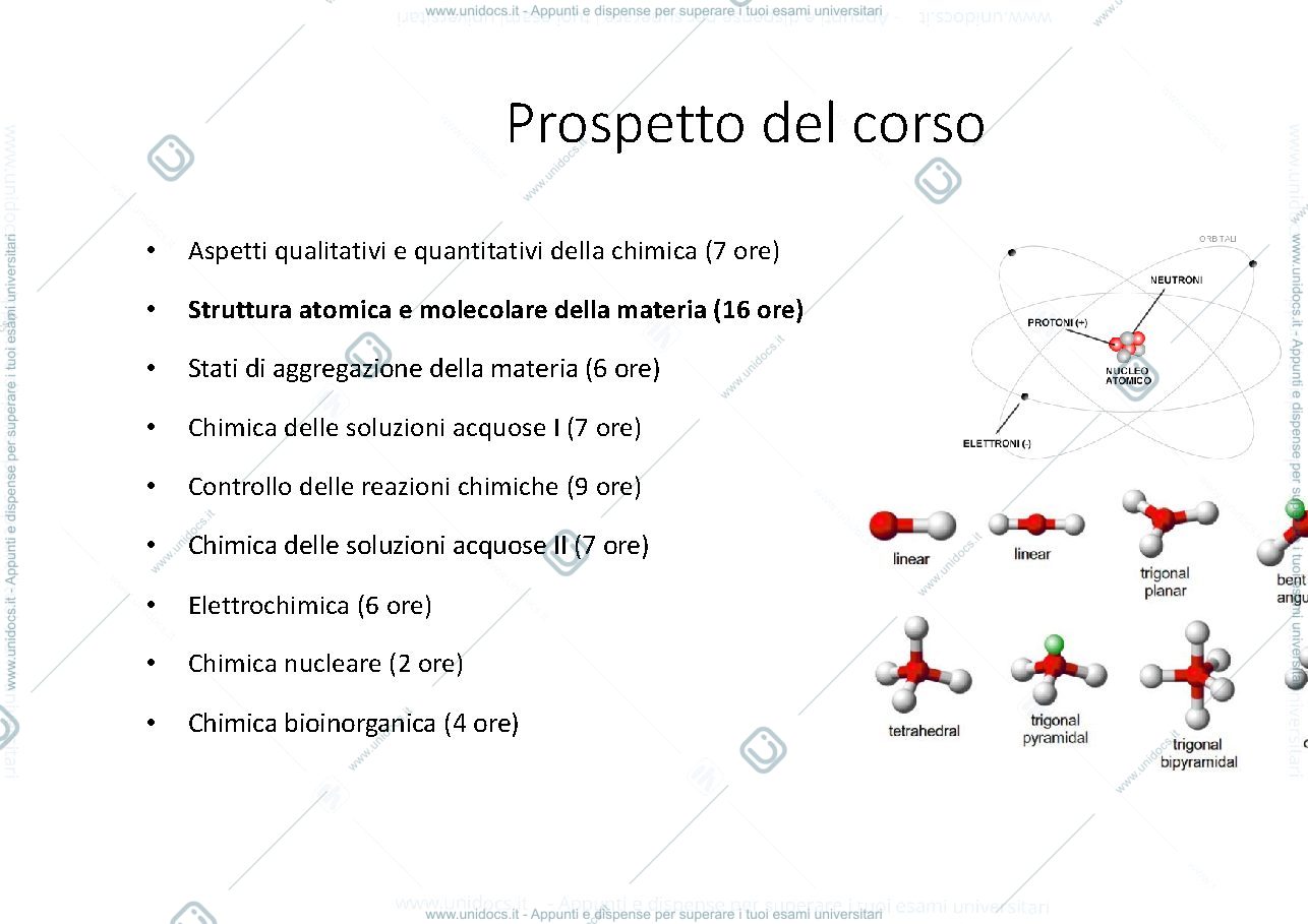 Anteprima pagina 4 — Aspetti quantitativi e qualitativi della materia