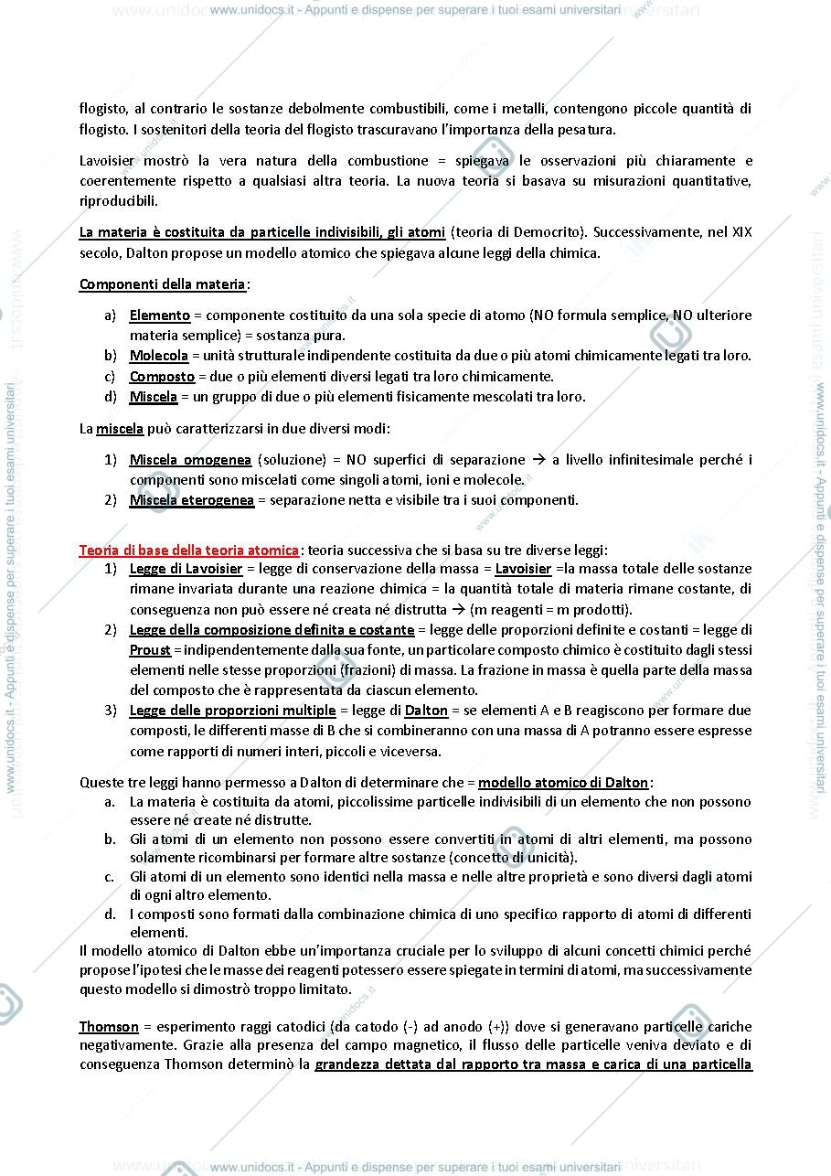 Anteprima pagina 2 — Riassunti chimica inorganica