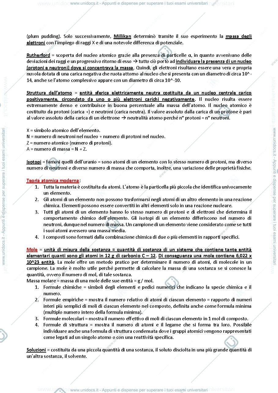Anteprima pagina 3 — Riassunti chimica inorganica