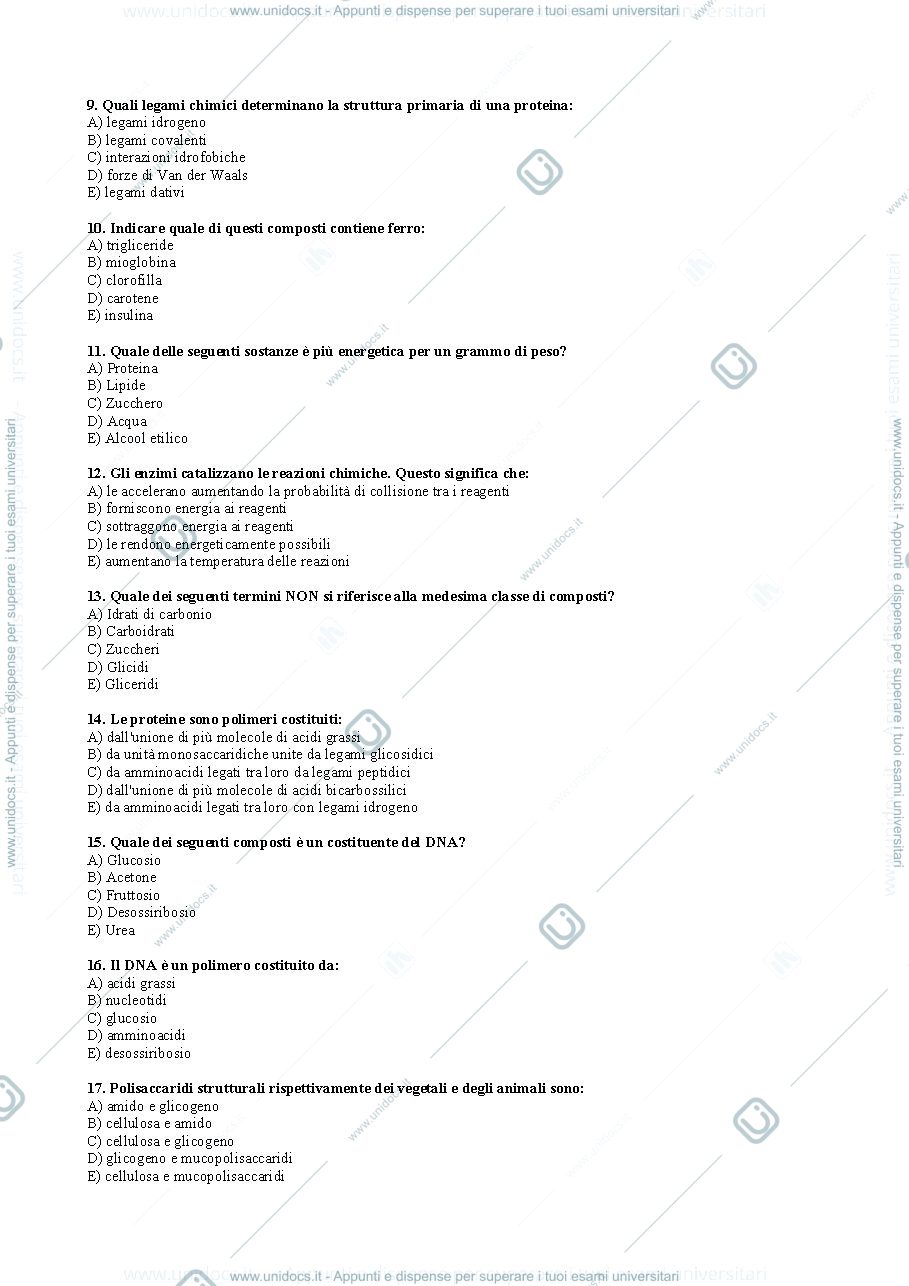 Anteprima pagina 2 — test chimica 