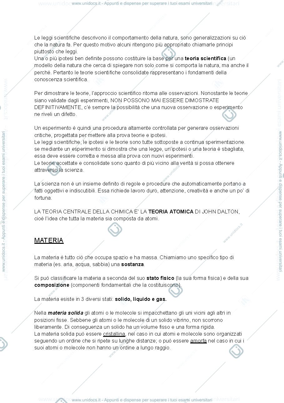 Anteprima pagina 2 — Introduzione alla chimica generale