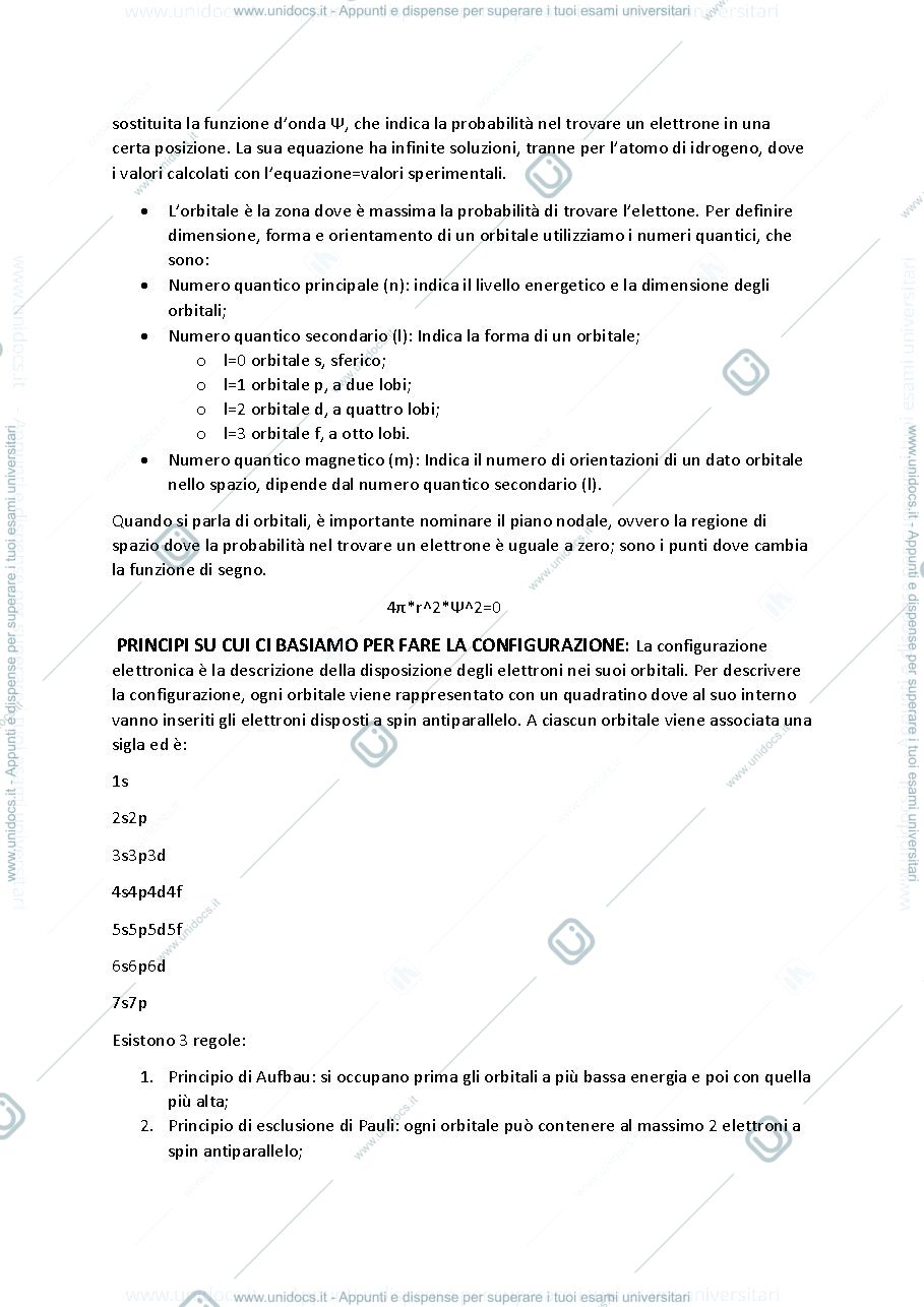Anteprima pagina 2 — Domande esame chimica inorganica