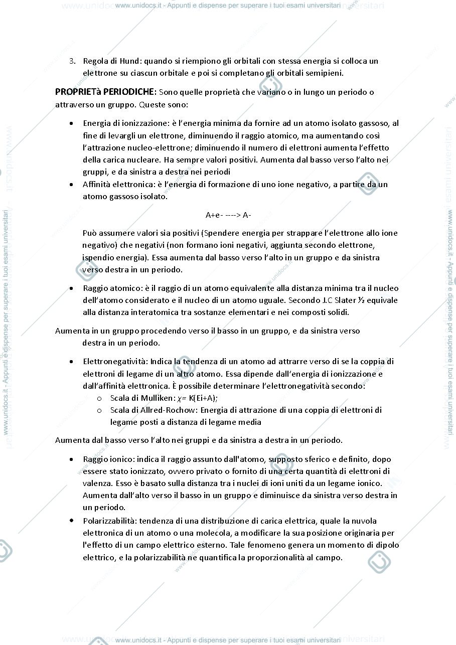 Anteprima pagina 3 — Domande esame chimica inorganica