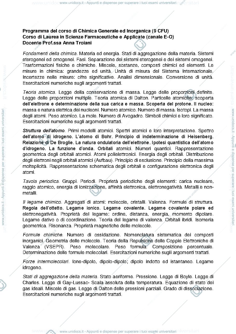 Anteprima pagina 1 — programma prof Troiani