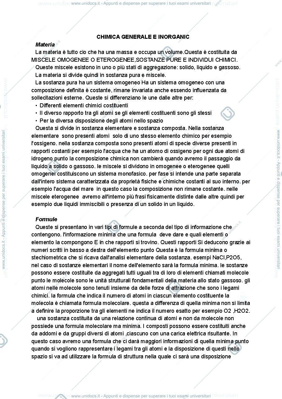 Anteprima pagina 1 — chimica 