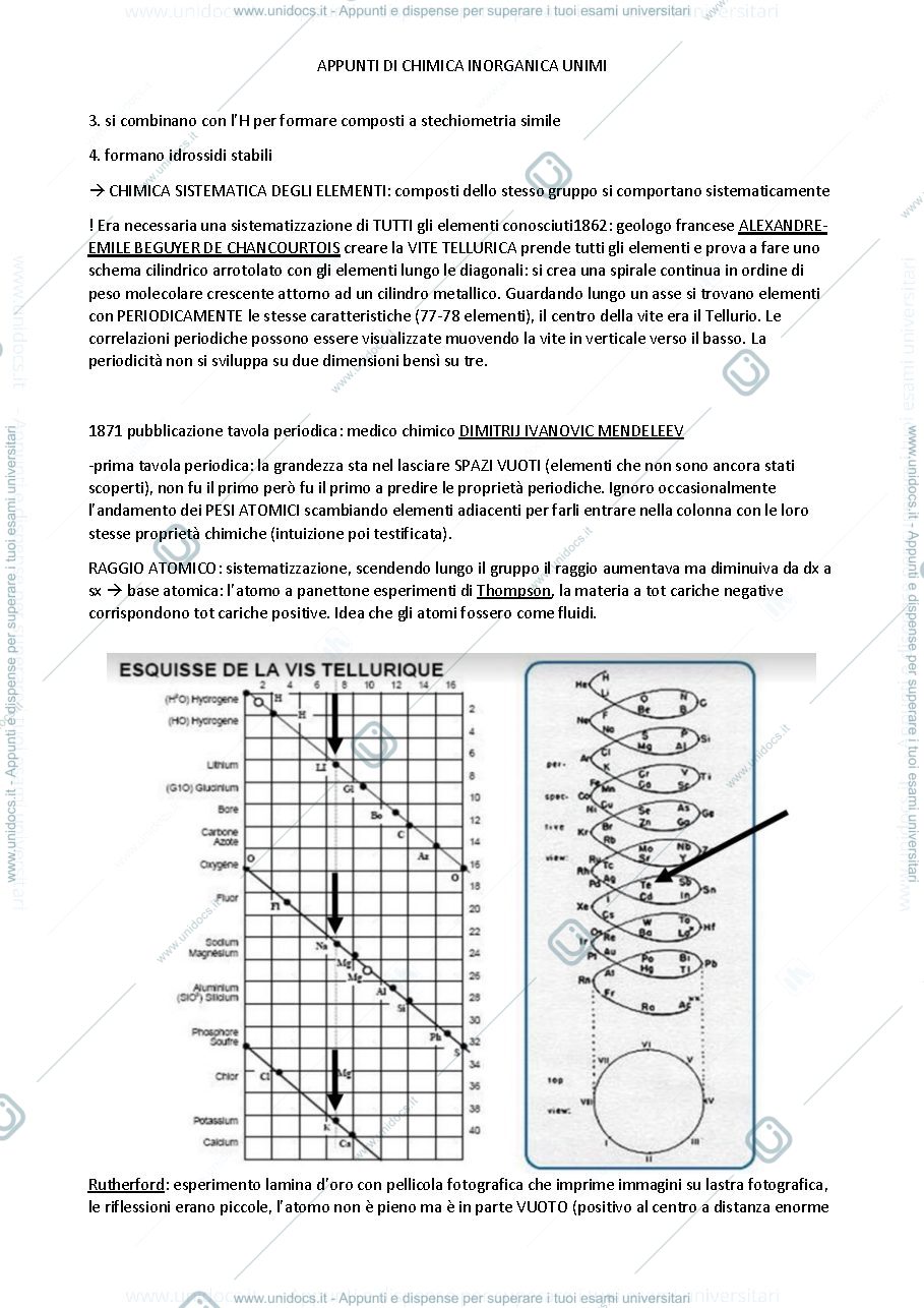 Anteprima pagina 4 — appunti chimica inorganica: modulo I