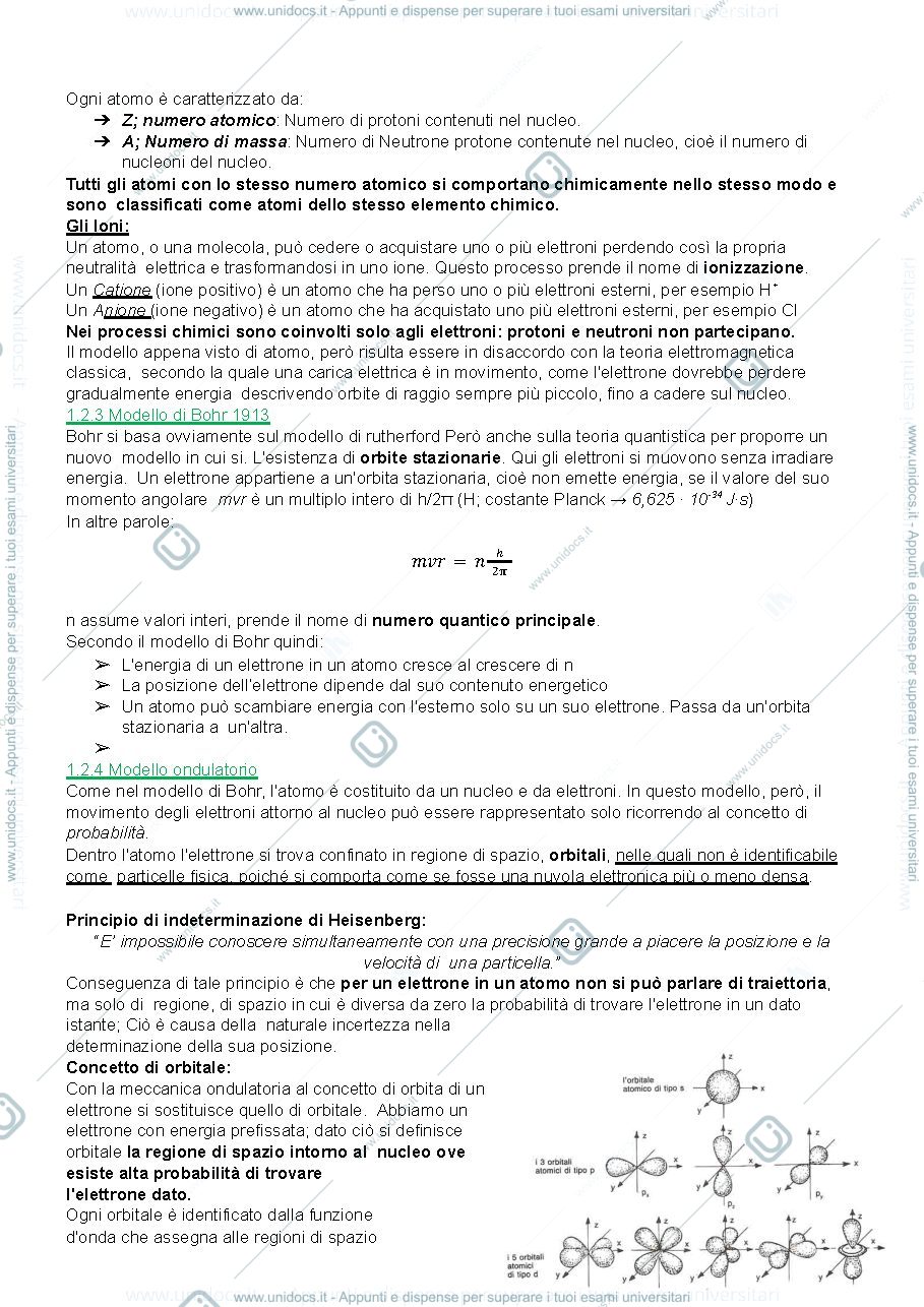Anteprima pagina 3 — Appunti di chimica generale pt.1