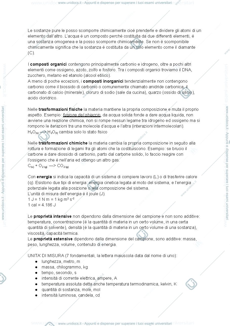 Anteprima pagina 2 — Chimica generale e stechiometria