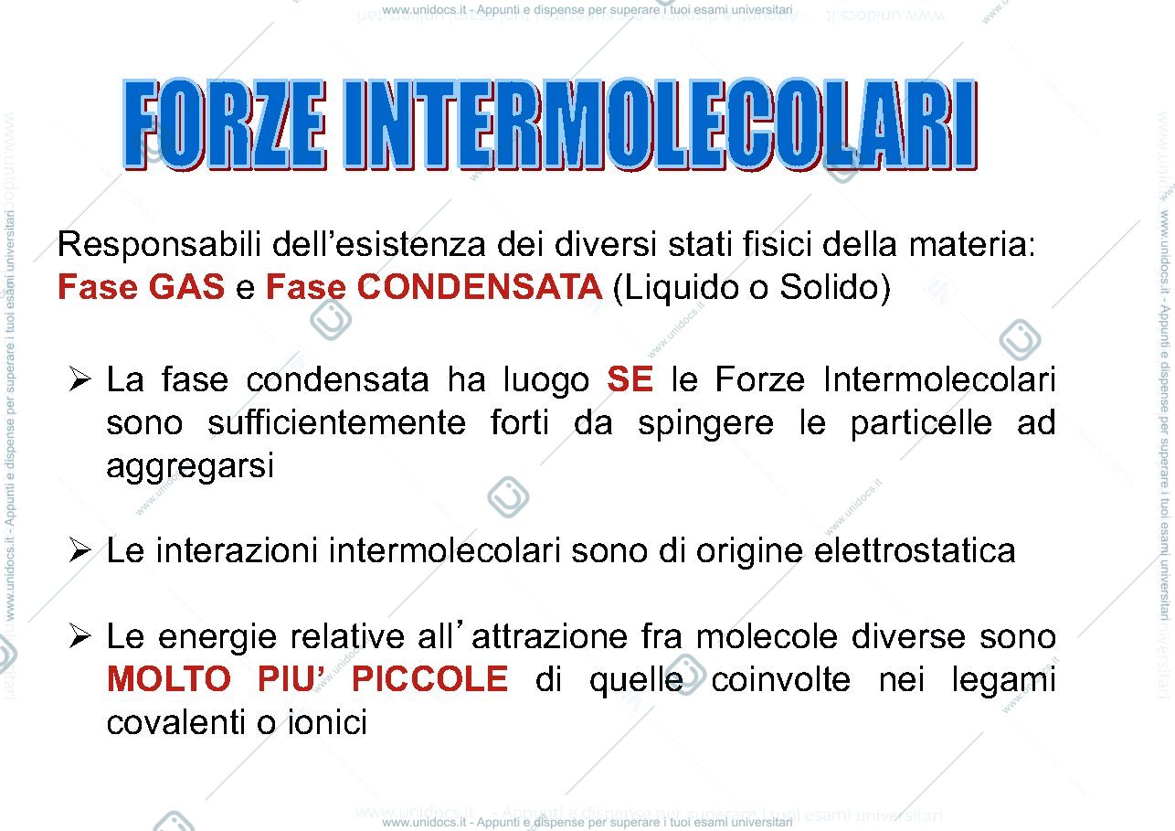 Anteprima pagina 1 — forze intermolecolari