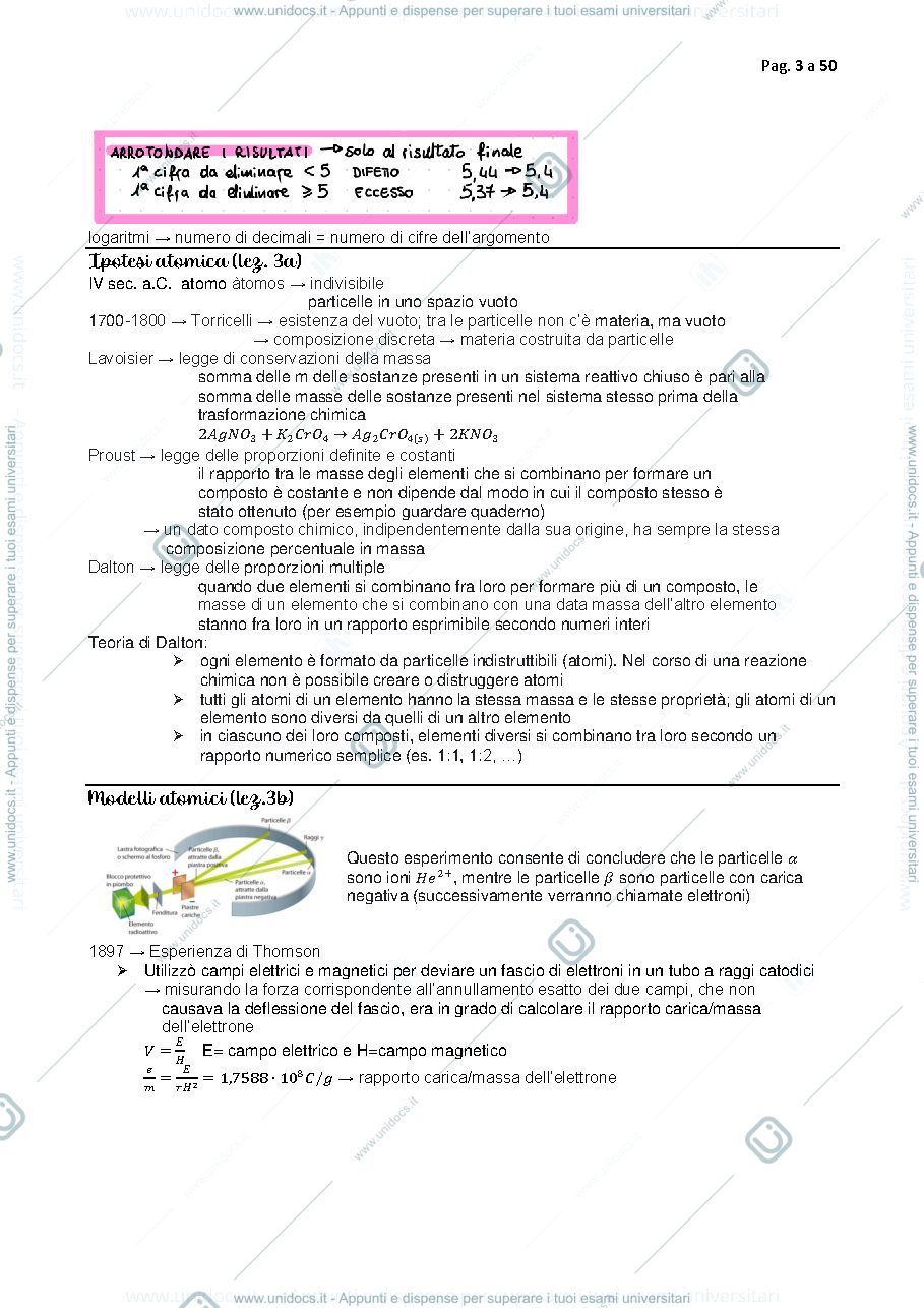 Anteprima pagina 3 — Chimica generale 
