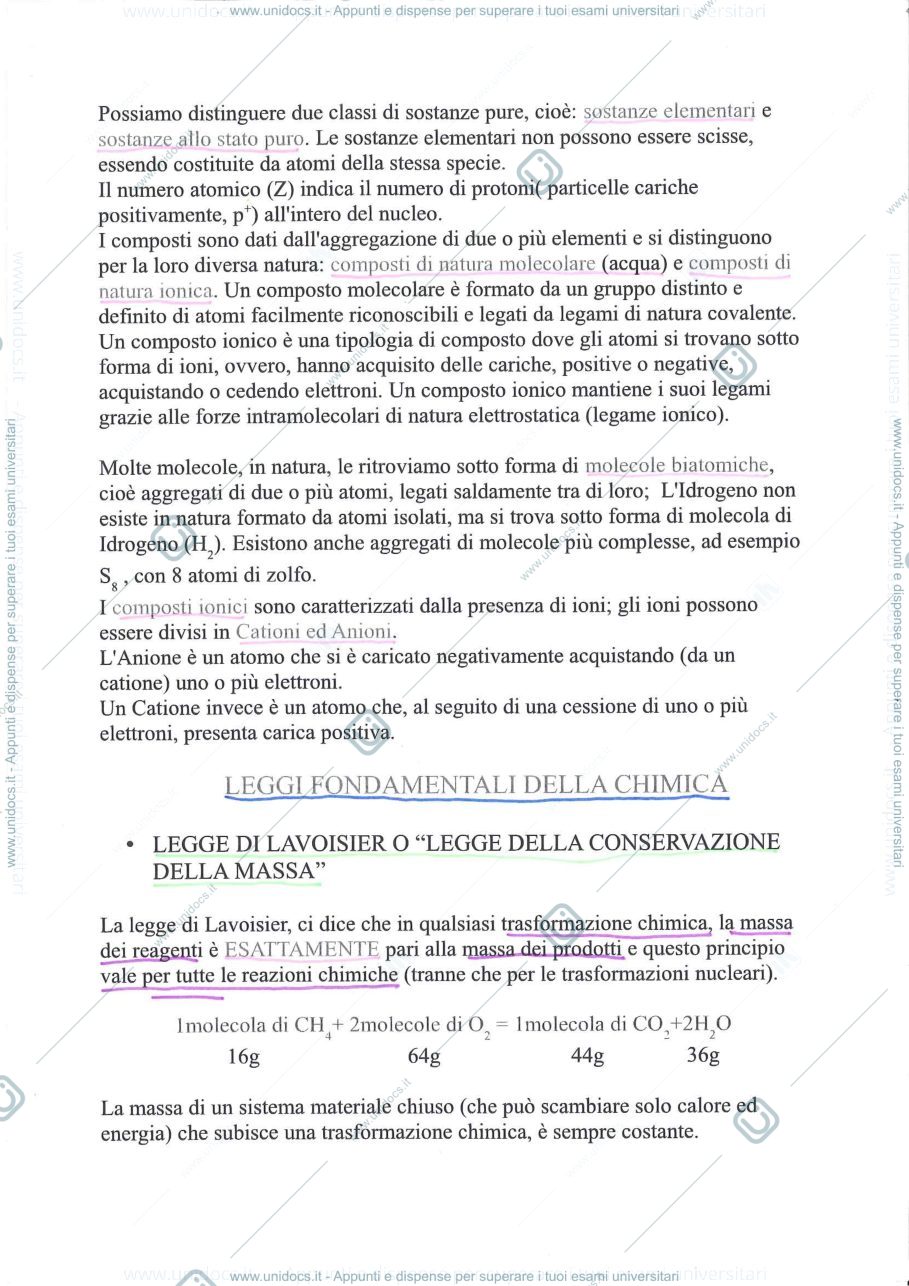 Anteprima pagina 2 — Sbobbinature chimica generale ed inorganica