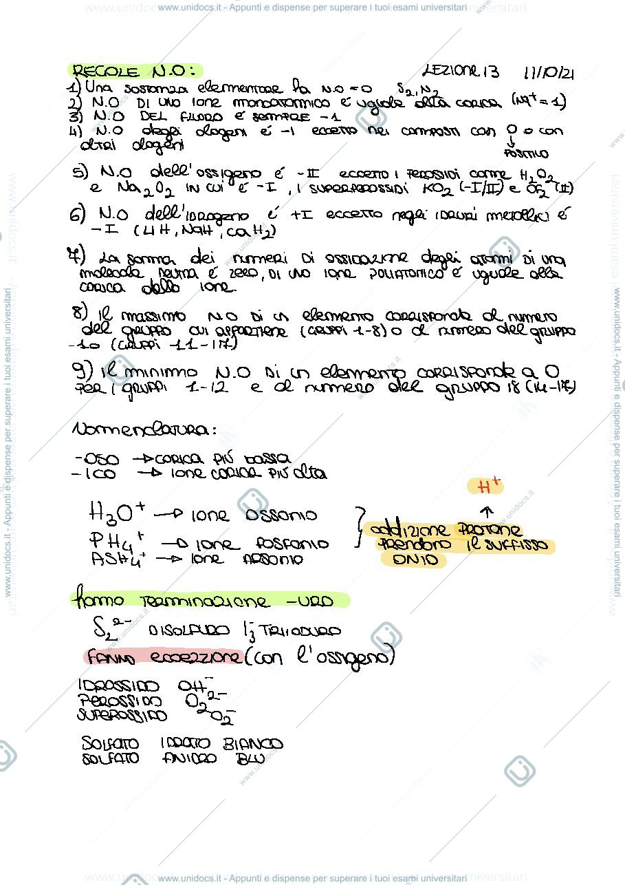 Anteprima pagina 1 — Nomenclatura 