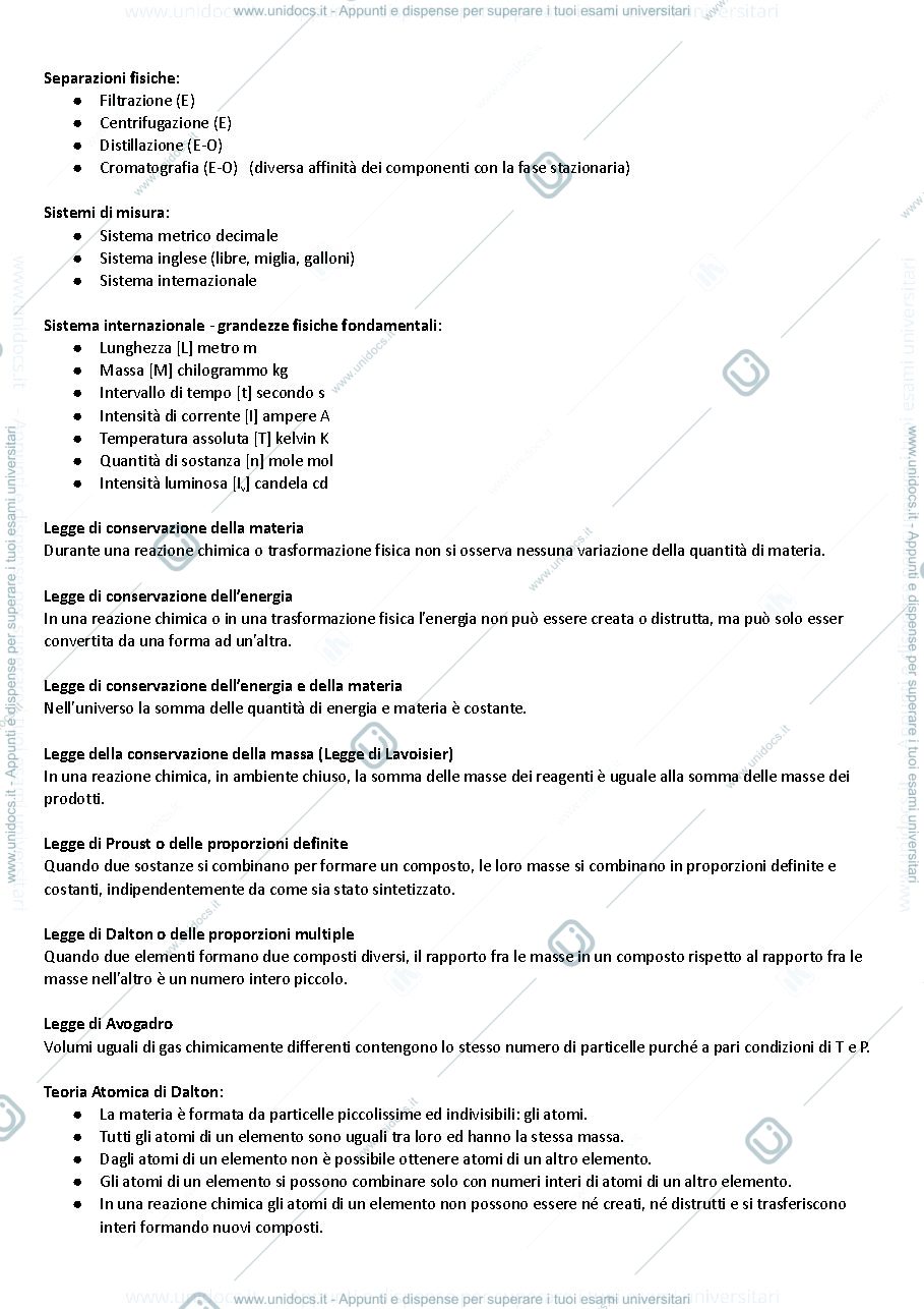 Anteprima pagina 2 — Chimica generale 