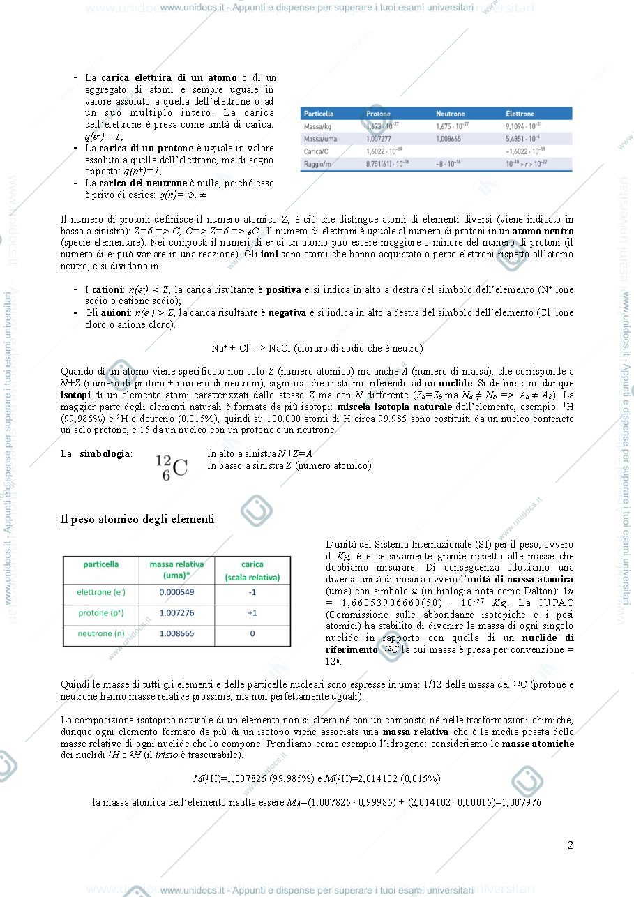 Anteprima pagina 2 — chimica generale ed inorganica