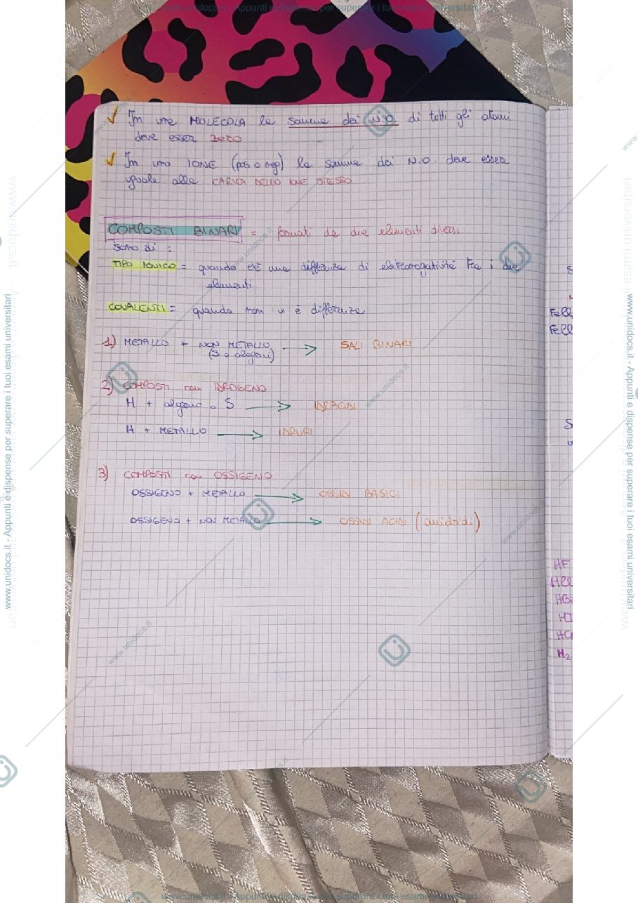 Anteprima pagina 1 — Chimica Organica ed Inorganica