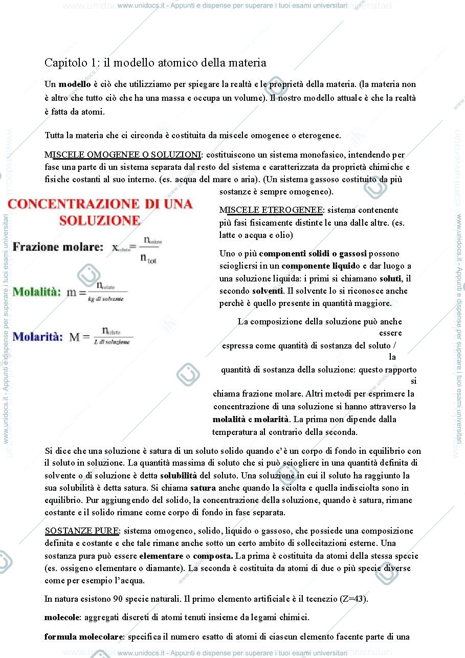Anteprima pagina 1 — riassunti