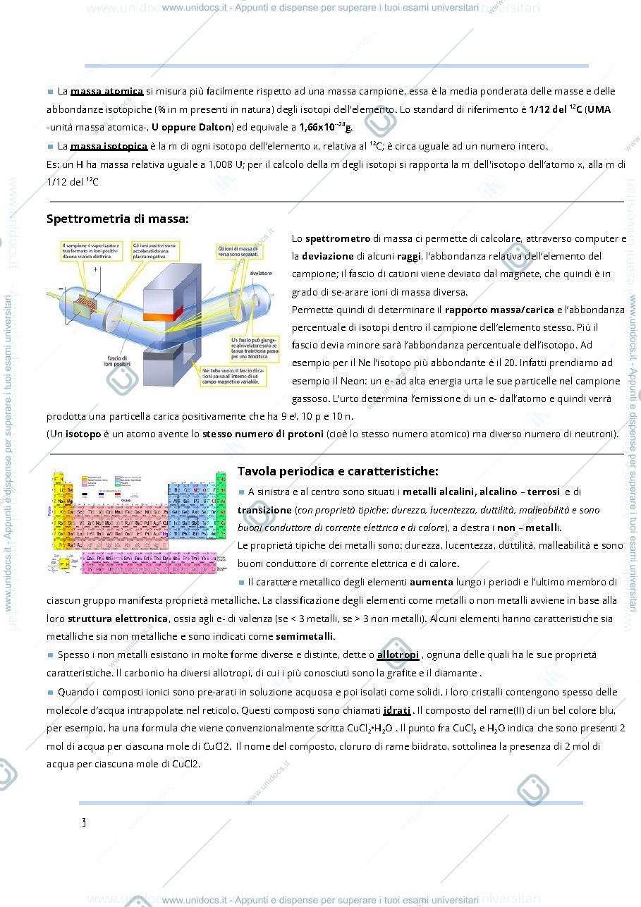 Anteprima pagina 3 — chimica generale e inorganica