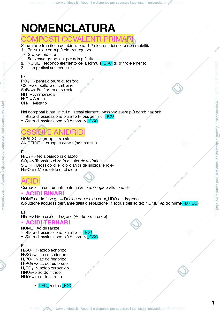 Anteprima pagina 2 — chimica generale ed inorganica