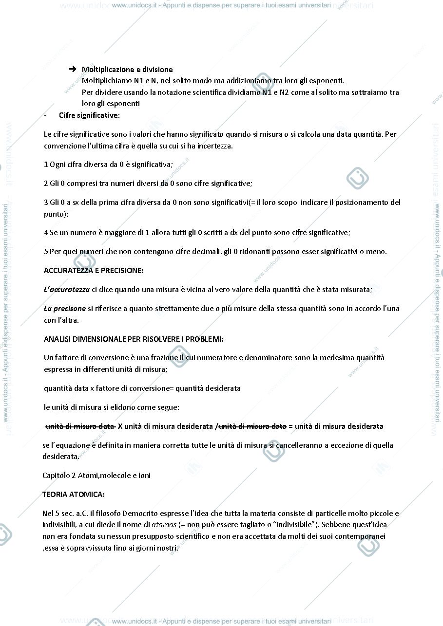 Anteprima pagina 5 — Riassunti dei capitoli trattati dalla Prof.ssa Catalano del Chang