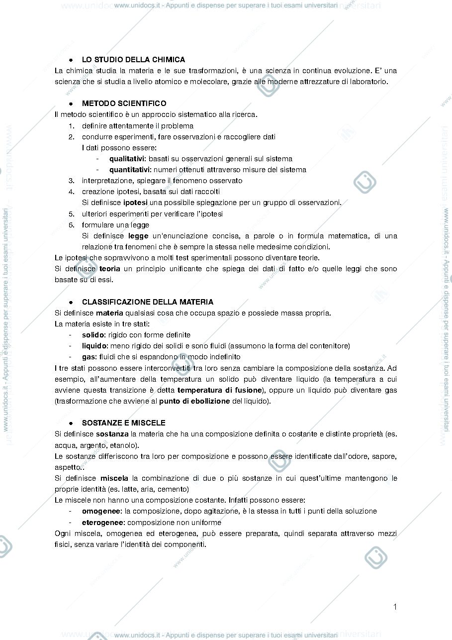 Anteprima pagina 2 — Chimica generale