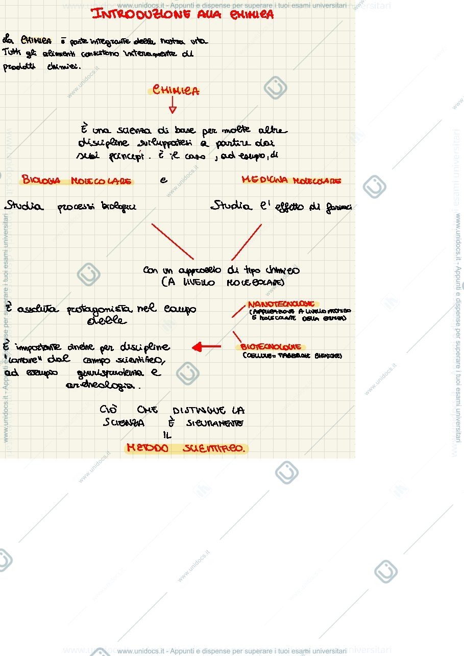Anteprima pagina 1 — La materia
