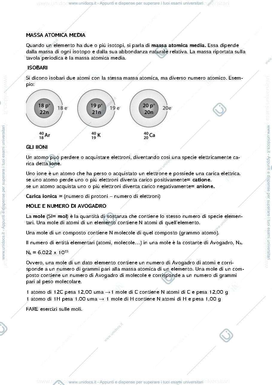 Anteprima pagina 2 — chimica generale 