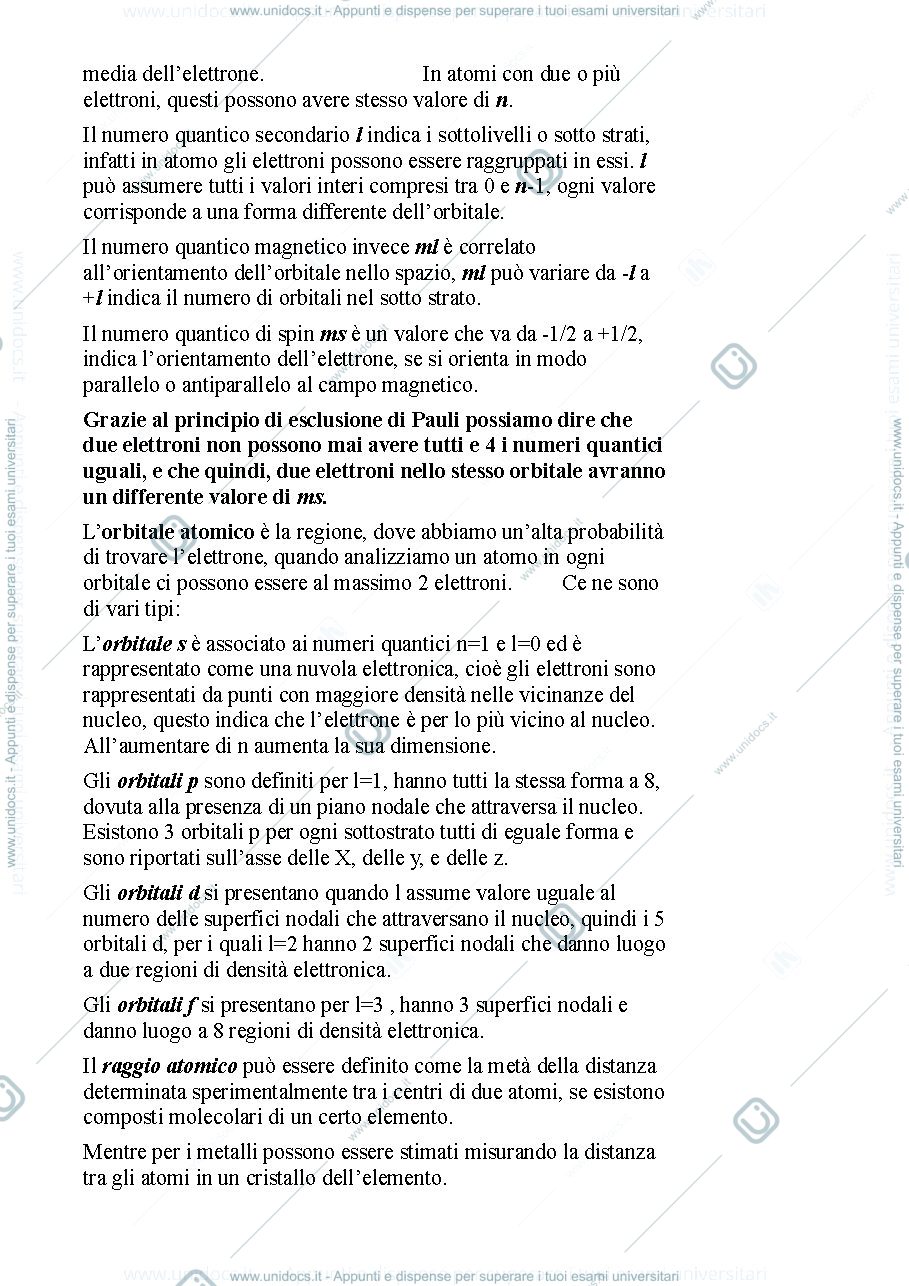 Anteprima pagina 2 — Appunti orale chimica inorganica