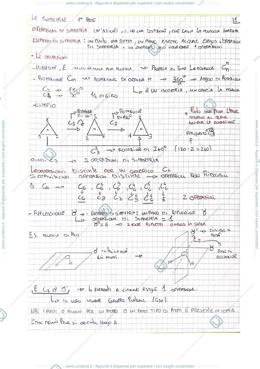Anteprima pagina 1 — geometria molecolare