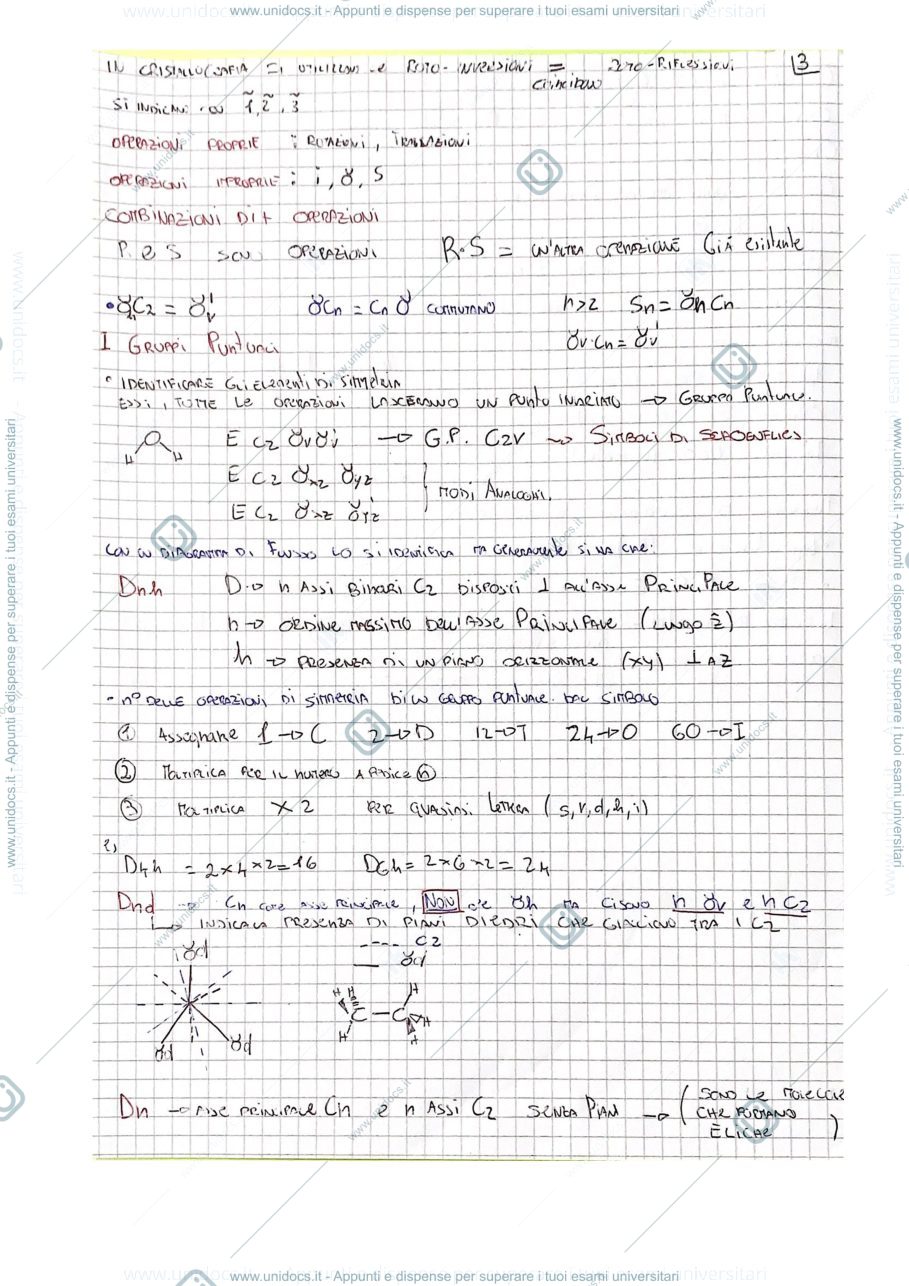 Anteprima pagina 3 — geometria molecolare