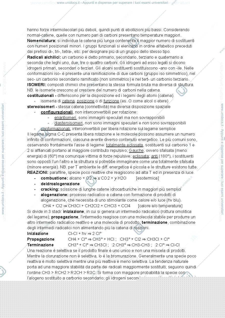 Anteprima pagina 4 — Chimica Organica 1 UniPG LM-27