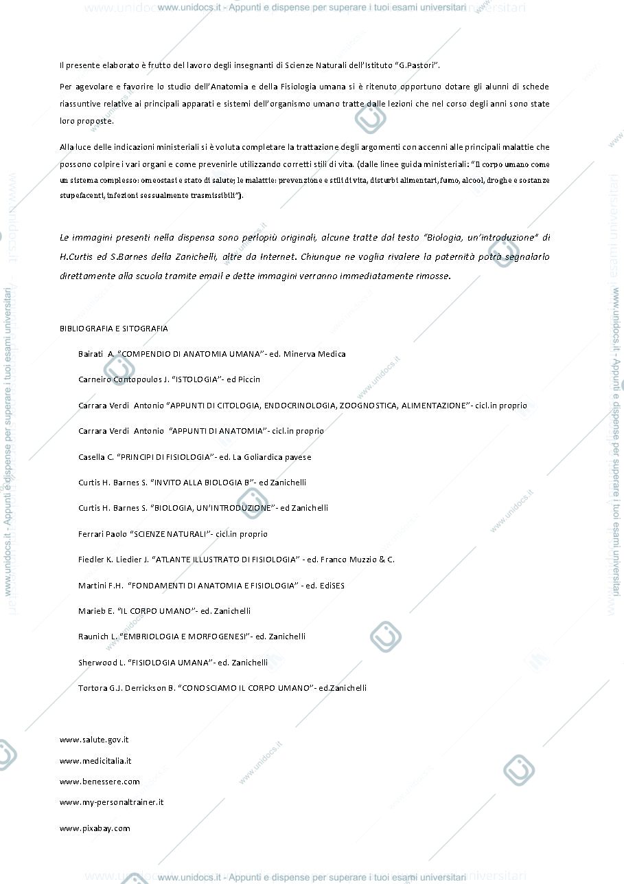 Anteprima pagina 2 — ANatomia e fisiologia umana