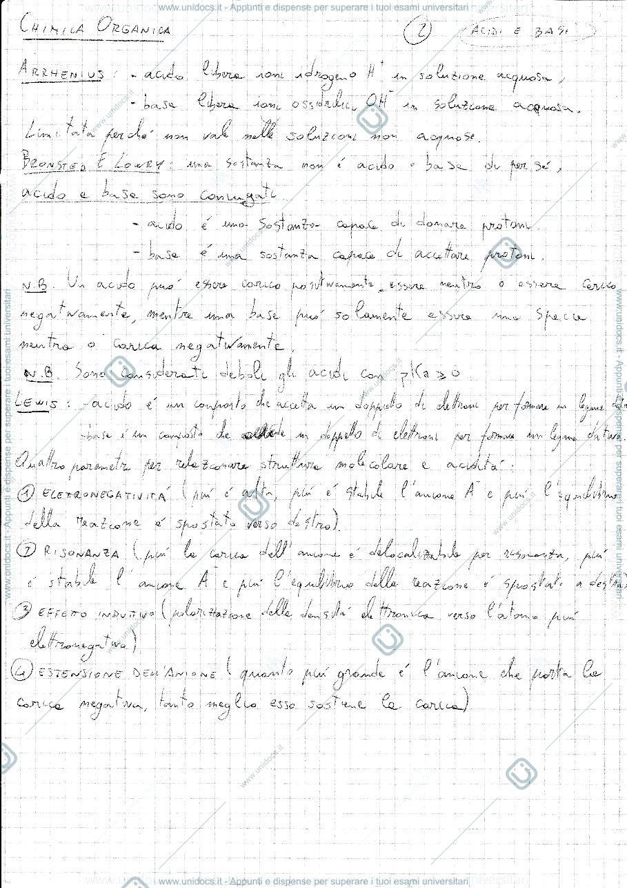 Anteprima pagina 1 — Acidi e basi