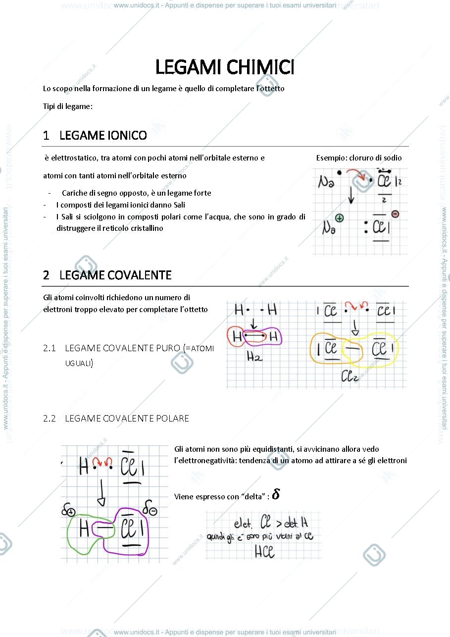 Anteprima pagina 1 — CHIMICA ORGANICA