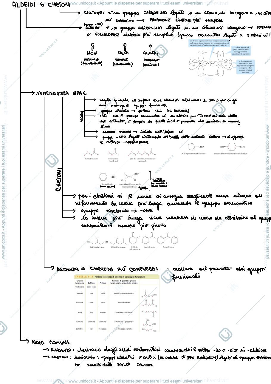 Anteprima pagina 1 — Aldeidi e chetoni